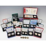 A large collection of Royal Mint piedfort and other silver proof commemorative coins.Buyer’s Premium