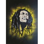 Otto Schade - Bob Marley, screenprint, signed, titled, dated 2014 and editioned A/P 02 in pencil,