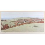 Cecil Aldin - 'The Pytchley Country, Gone Away from Badby Wood', 20th century offset lithograph,