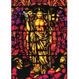 Death NYC - Christ with a Handgun, 21st century colour print, signed in pencil, sheet size 44.5cm