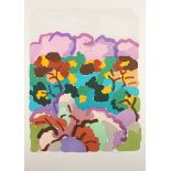 Charles Lapicque - Paysage Grec, lithograph in colours, circa 1964, signed and editioned 'E/A' in