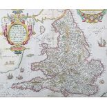 Abraham Ortelius - 'Angliae Regni Florentissimi Nova Descriptio, Auctore Humfredo Lhuyd Denbygiense'