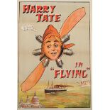 David Allen & Sons (publisher) - 'Harry Tate in Flying' (Advertising Poster for the Music Hall