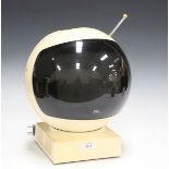 A JVC Videosphere Nivico television, height 34cm, with original box.Buyer’s Premium 29.4% (including