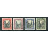 British Commonwealth stamps in old auction folders including Bahamas 1921 1d - 3sh, set fine used,