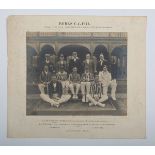 PHOTOGRAPHS. A collection of various large-format photographs, including a few of cricket