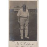 AUTOGRAPHS, CRICKETERS. A collection of 29 postcards, each signed by a cricketer, 17 on portrait