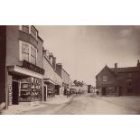 PHOTOGRAPHS. A collection of 36 brown-toned gelatin silver print photographs of Gloucestershire,