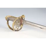 A Victorian 1845 pattern officer's sword by Hobson & Sons, Windmill Street, London W, with