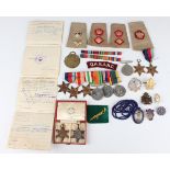 A group of seven Second World War period and later medals, comprising 1939-45 Star, Burma Star,