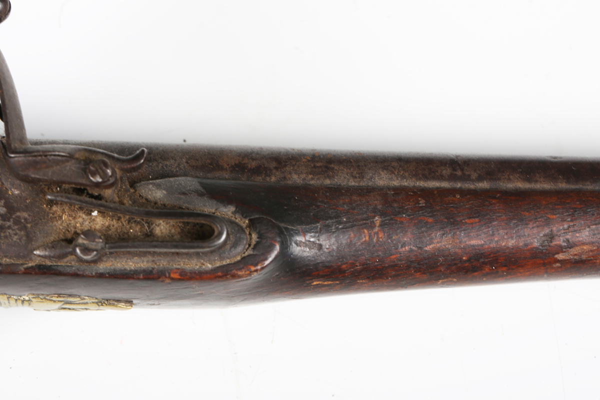 An early 19th century sea service pattern percussion pistol, barrel length 15.5cm, the lock - Image 28 of 33