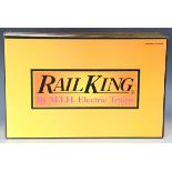 A Rail King by MTH gauge O No. 30-1337-1 2-8-8-8-2 triplex steam engine 5015 and tender, Erie