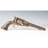 A Remington-Beals Navy Model .36 six-shot revolver, barrel length 19cm, numbered '10402'.Buyer’s