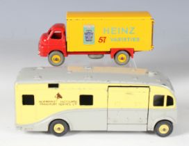 A Dinky Supertoys No. 923 Big Bedford van 'Heinz' and a No. 979 racehorse transporter 'Newmarket