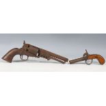 A Colt Navy revolver, third model, numbered '102026', barrel length 14.5cm (overall distressed relic