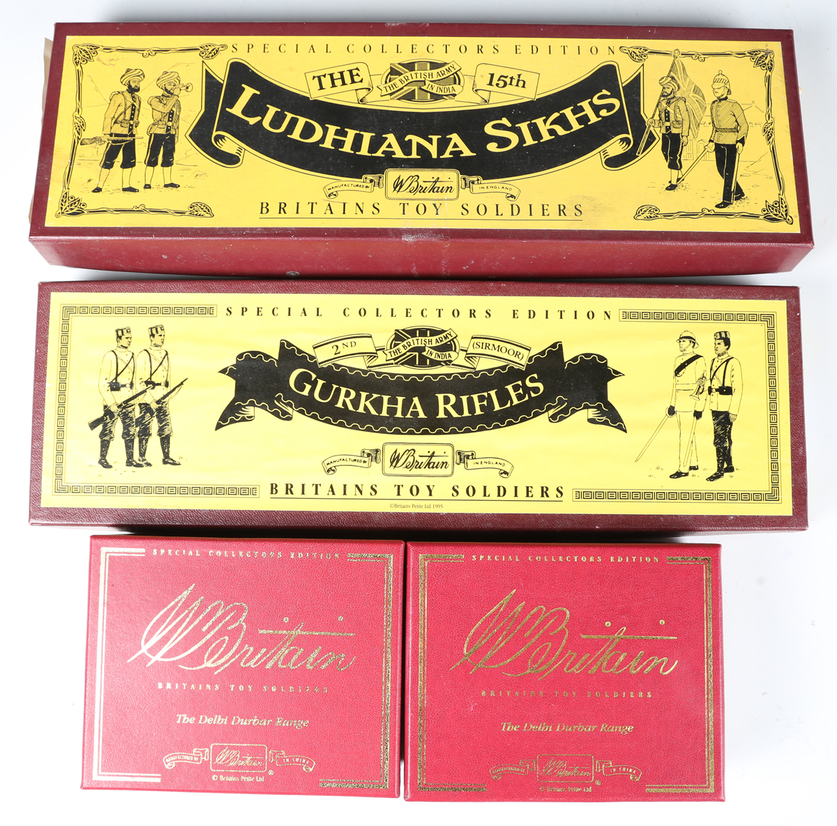 Two modern Britains Special Collectors Edition metal figure sets, comprising No. 8832 Ludhiana Sikhs