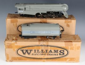 A Williams Electric Trains gauge O No. 4001 Grey Hudson locomotive 5446 and tender New York Central,