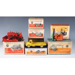 Six Dinky Toys and Supertoys vehicles, comprising No. 533 Leyland cement wagon 'Ferrocrete', No. 561
