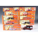 A collection of Corgi Classic vehicles, including Lionel City, coaches and buses, the majority