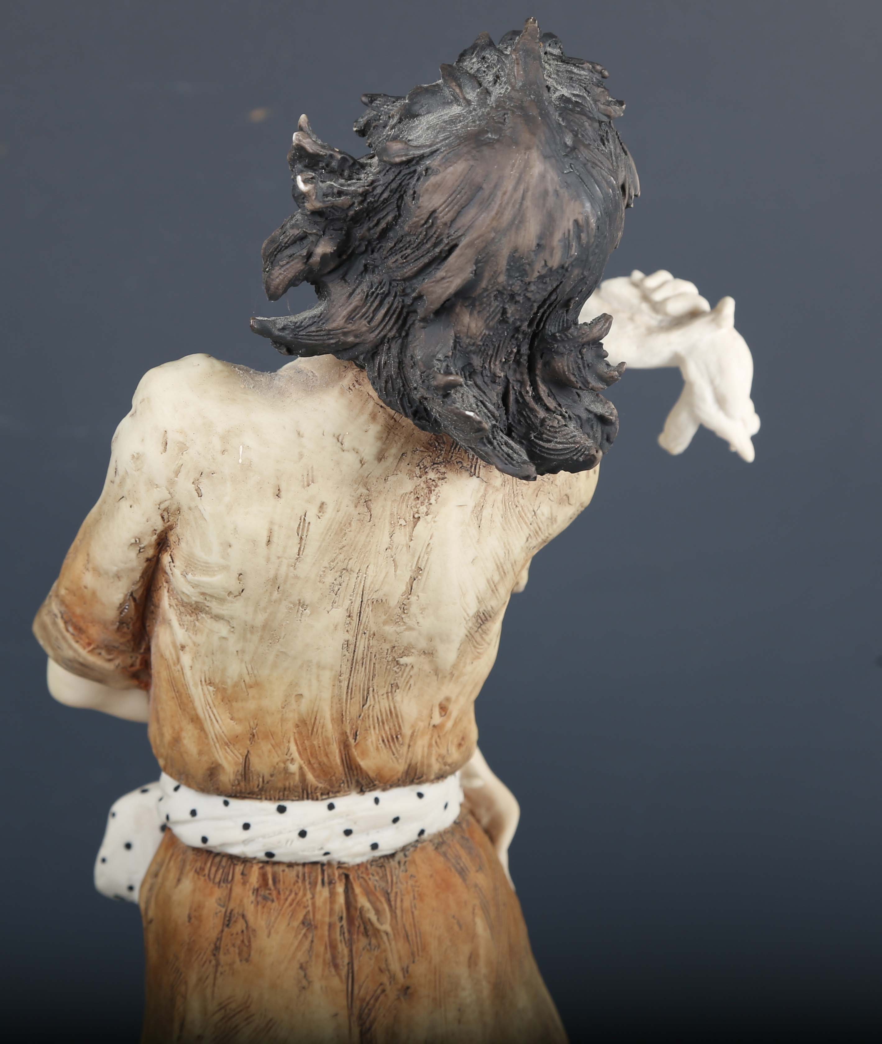 A group of three modern Italian resin figures by Florence, including 'The Happy Fiddler', height - Image 22 of 27