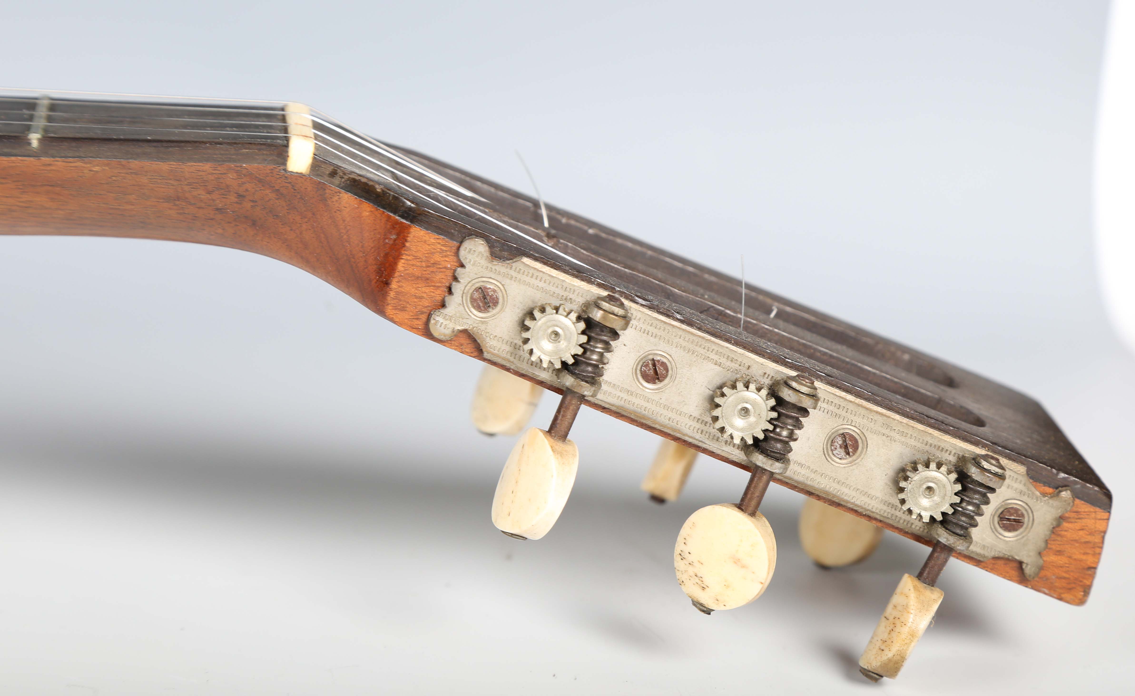 An early 20th century five-string banjo by Butler, Haymarket, London, length 90cm, cased.Buyer’s - Image 10 of 26