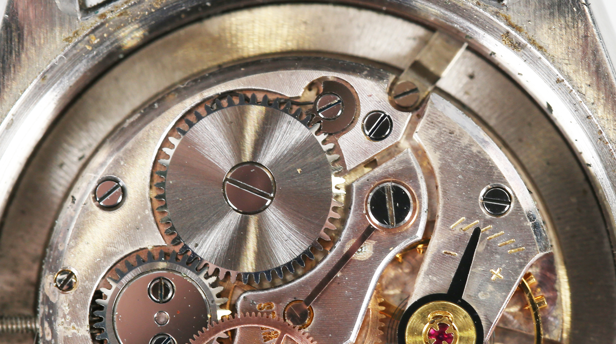 A Rolex Oysterdate Precision stainless steel cased gentleman's wristwatch, Ref. 6494, circa 1954, - Image 6 of 10