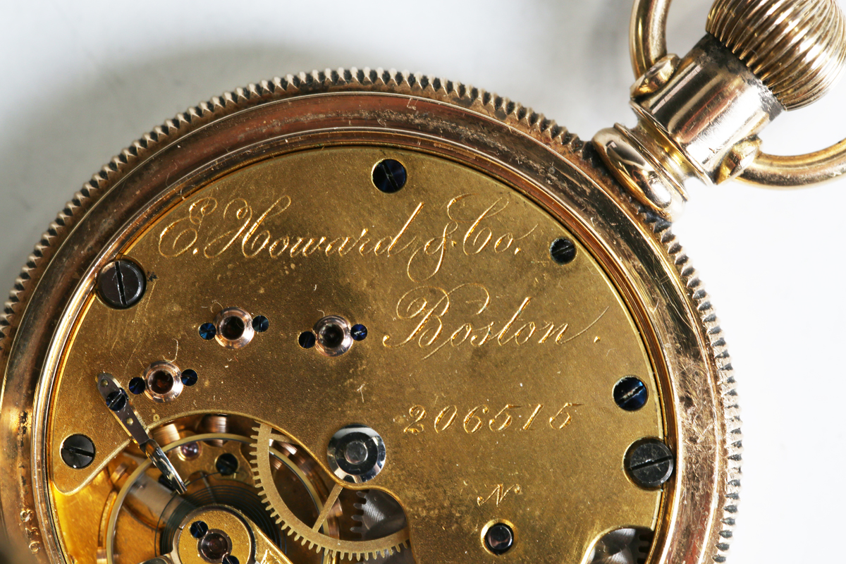 An American 14ct gold keyless wind hunting cased gentleman's pocket watch, the gilt three-quarter - Image 12 of 16