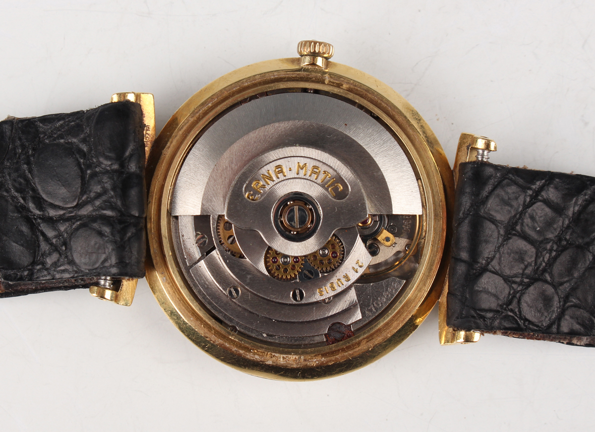 An Eterna-matic Centenaire 18ct gold circular cased gentleman's wristwatch, the signed jewelled - Image 10 of 12