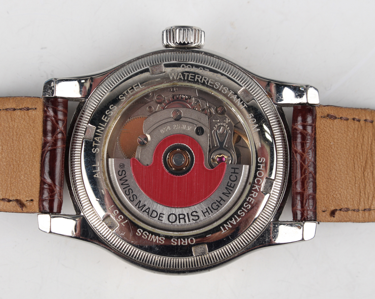 An Oris Big Crown Pointer Date Automatic stainless steel and gold gentleman's calendar wristwatch, - Image 6 of 6