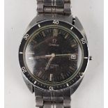 An Omega Seamaster 120 stainless steel gentleman's bracelet wristwatch, circa 1967, the signed