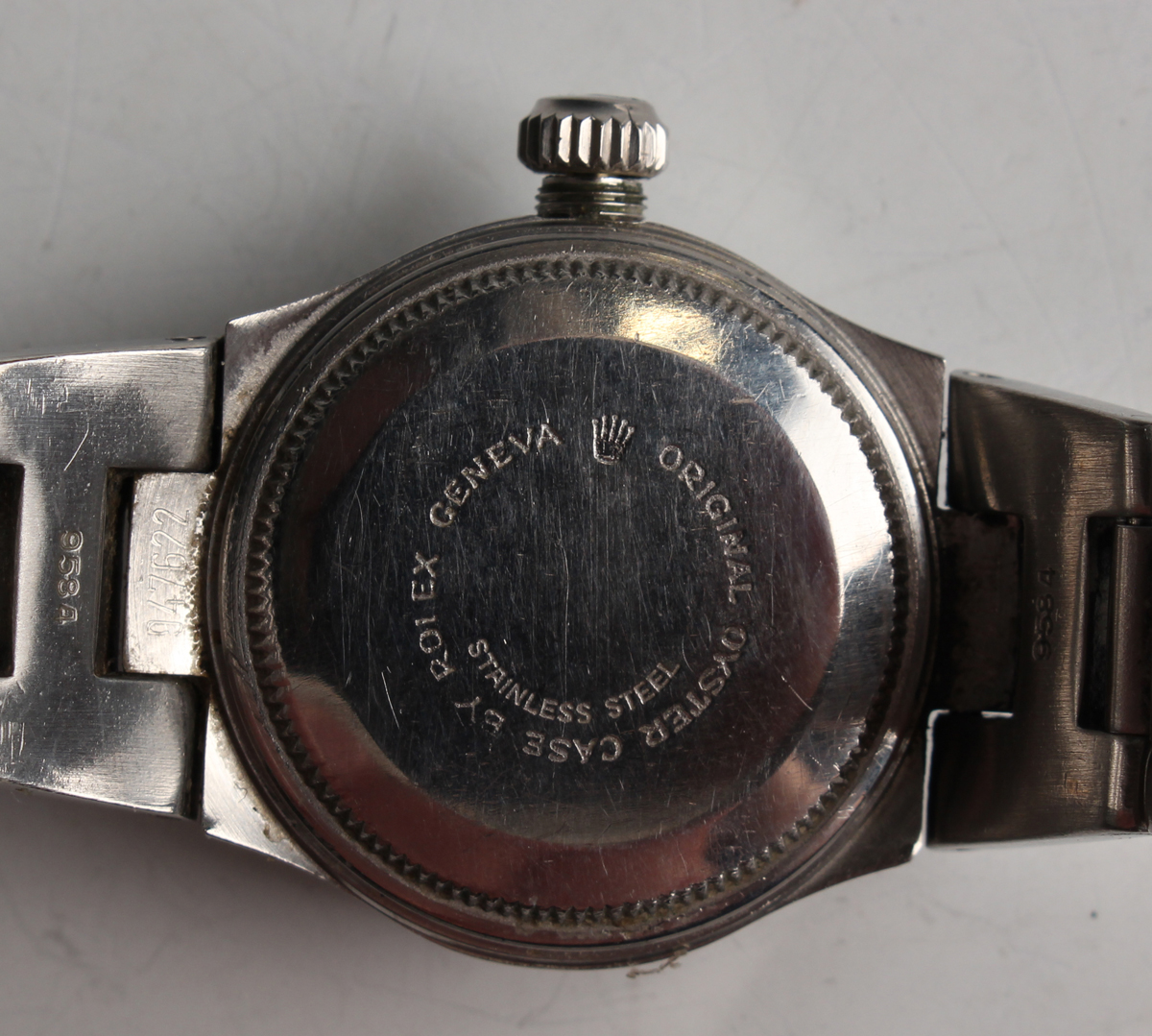 A Tudor Princess Quartz Oysterdate stainless steel lady's bracelet wristwatch, circa 1981, the - Image 10 of 13