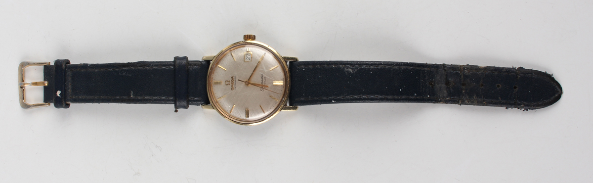 An Omega Automatic Seamaster De Ville gilt metal fronted and steel backed gentleman's wristwatch, - Image 2 of 8
