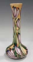 A limited edition Moorcroft Baron Ferdinand pattern vase, circa 2005, designed by Emma Bossons,