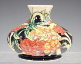 A Moorcroft limited edition Pineapple pattern vase, dated 2005, designed and signed by Kerry