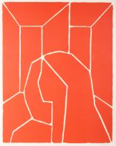 Shosuke Osawa - Abstract Composition, 20th century screenprint, signed and editioned 46/80 in