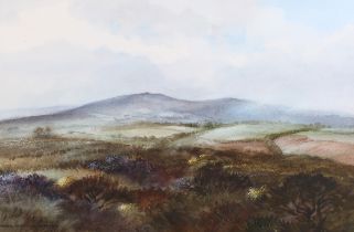 Francis Philip Goodchild - 'The Moor from near Cold East Cross', 20th century watercolour, signed