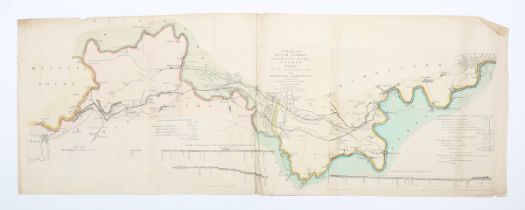 Thomas Jeffreys - 'A Plan of the River Thames from the Kennets Mouth to London, Shewing the Intended