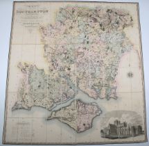 C. & J. Greenwood - 'Map of the County of Southampton from an actual Survey made in the Years 1825 &