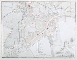 James Edwards - 'An Ichnographical Plan of Steyning, in Sussex' (Street Map of the Sussex Town),