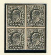 Great Britain Edward VII stamps with unmounted mint set of fifteen, 1911 1d shades with certificate,