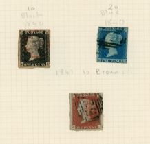 A collection of world stamps in albums, stock books and leaves, from 1841 1d black (3 margin),