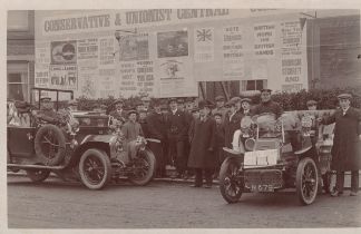 FIAT. A collection of approximately 120 photographs and 16 postcards of Fiat motorcars, some pre-