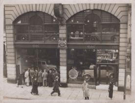 AUSTIN. A collection of approximately 190 photographs and 10 postcards of post-1920s Austin