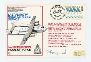 Great Britain first day covers, the majority relating to the Royal Air Force, some signed.Buyer’s