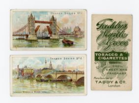 A set of 25 Taddy 'Thames Series' cigarette cards circa 1903.Buyer’s Premium 29.4% (including