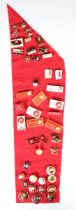 A group of Chinese Chairman Mao Cultural Revolution pin badges.Buyer’s Premium 29.4% (including