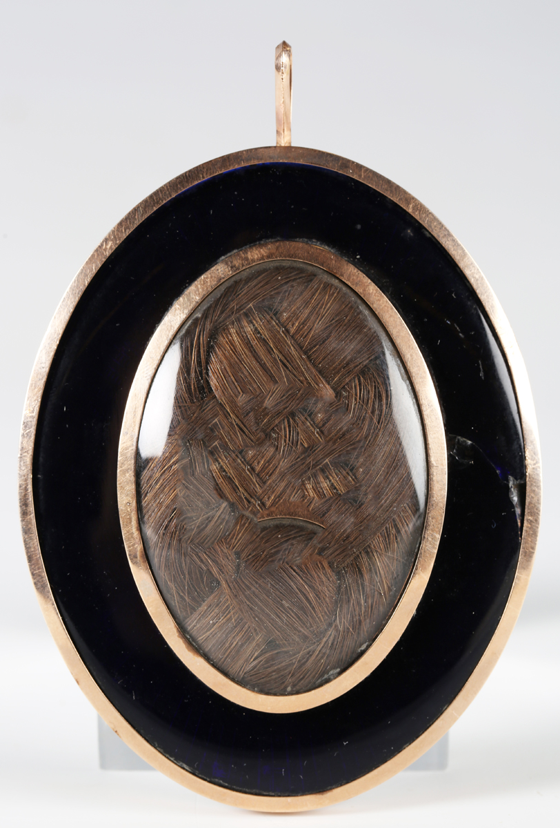 Circle of George Engleheart - a late 18th century oval half-length portrait miniature depicting a - Image 3 of 5