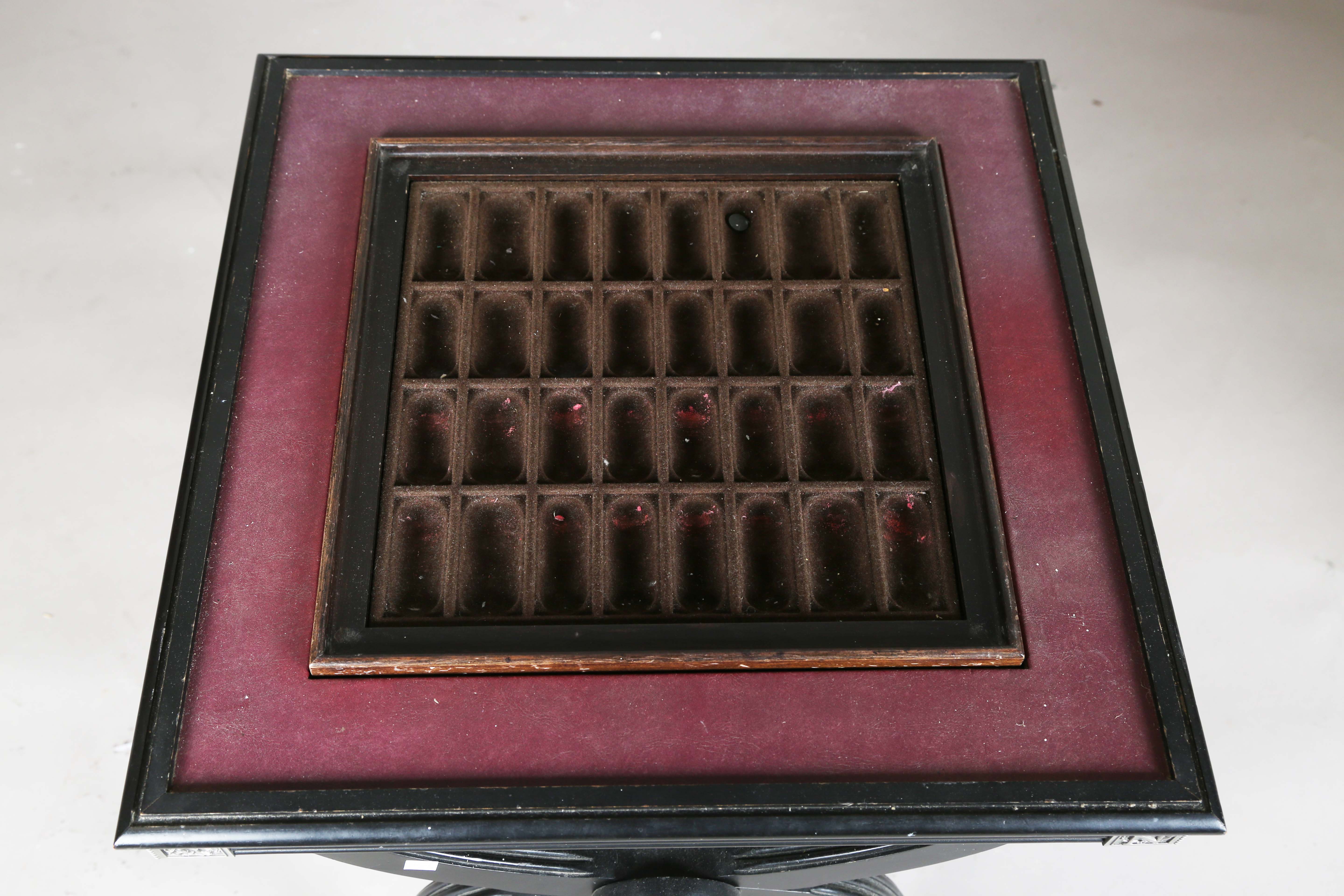 A modern 'Battle of Waterloo' chess set and table by Franklin Mint, height 27cm, width 51cm.Buyer’ - Image 3 of 25