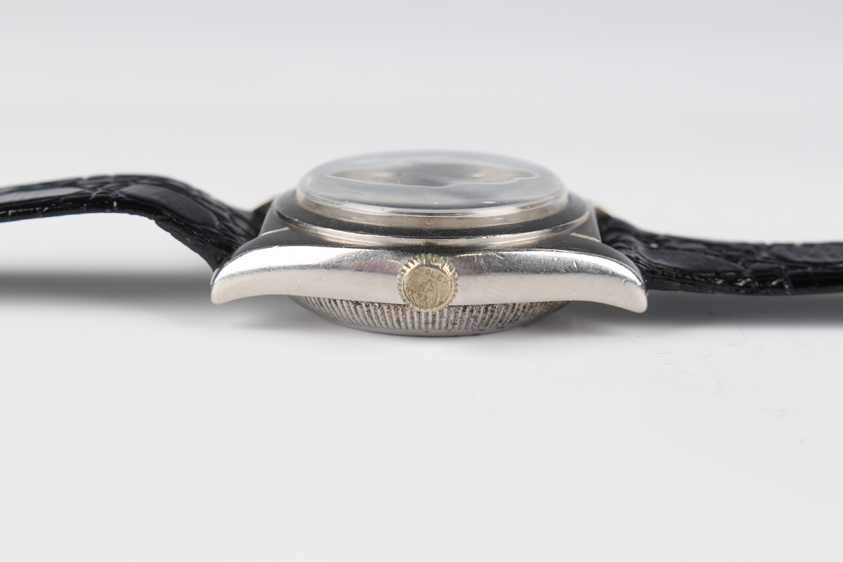 A Rolex Oyster Perpetual stainless steel cased gentleman's wristwatch, Ref. 2940, circa 1942, the - Image 3 of 7
