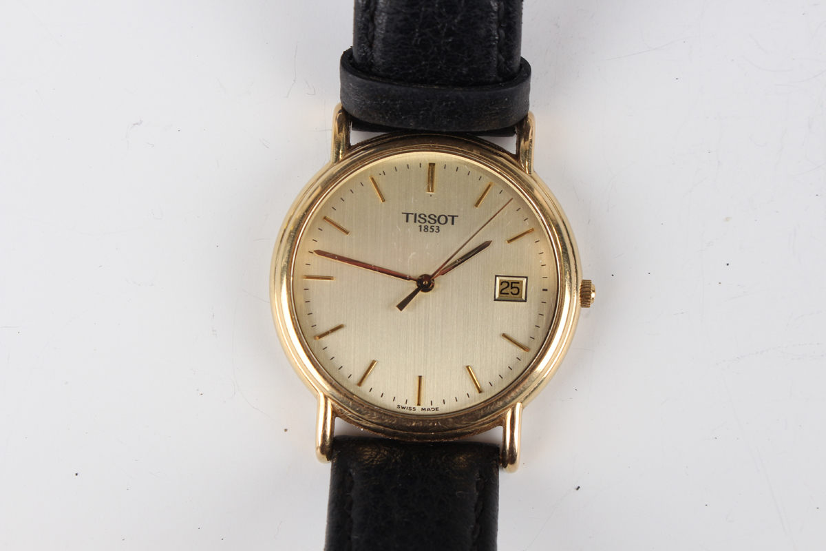 A Tissot Le Locle 18ct gold circular cased gentleman's wristwatch, Ref. 6667330, with quartz - Image 10 of 10